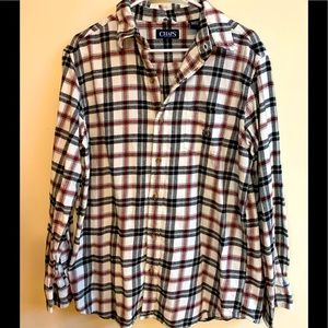 Chaps Men’s Long Sleeve Flannel